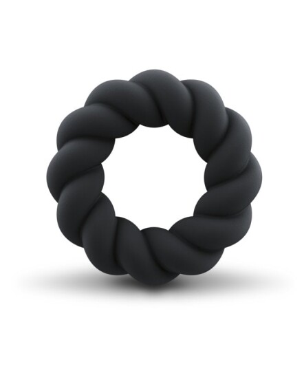 Rocks Off Twist Ikke-vibrerende C-ring - Svart