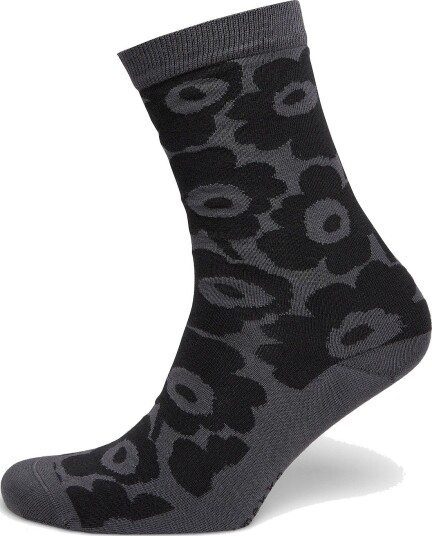 Marimekko Linjaus Unikko DARK GREY BLACK 35 38