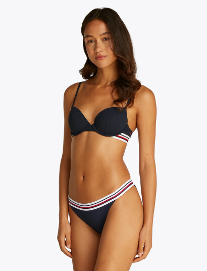 Tommy Hilfiger Cheeky Bikini - Navy - L