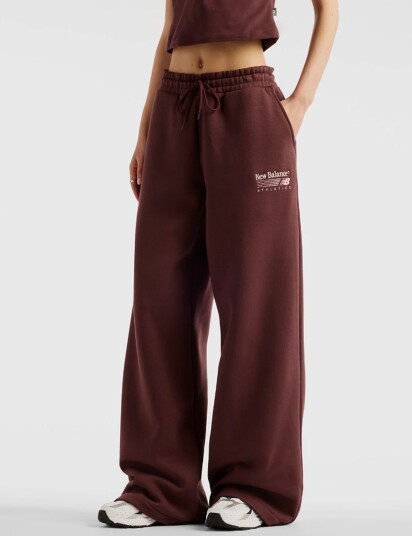 New Balance Trackside Fleece Pant Rød XS