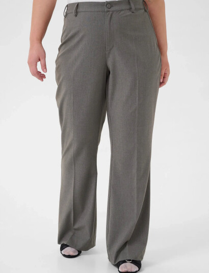 Kaffe Curve Kcolia Long Pants - Grey - 48