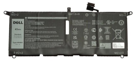 DELL Battery, 45WHR, 4 Cell (WDK63)