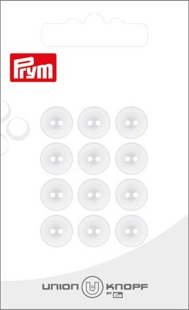 Prym Prym Plastknapp Hvit 10 Mm 12 Stk 