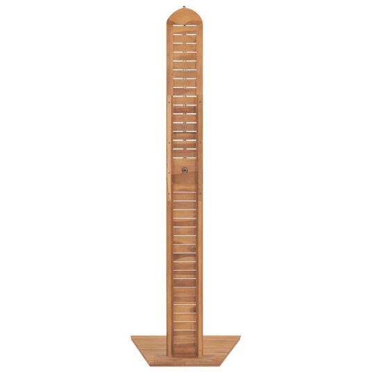 vidaXL Hagedusj heltre teak 70x75x204 cm