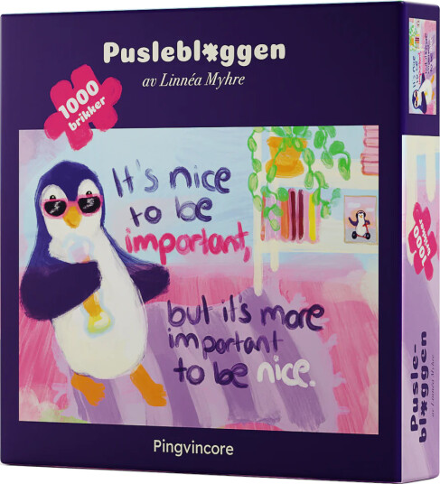Puslespill 1000 Puslebloggen Pingvincore Puslespill 1000 Puslebloggen Pingvincore