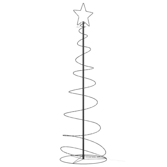 LED Juletre 120 LEDs Varm Hvit 180 cm LED Juletre 120 LEDs Varm Hvit 180 cm