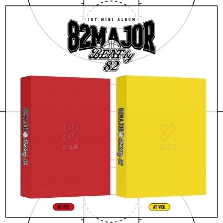 82MAJOR Beat By 82 Random Cover incl. 84pg Photobook, Trading Card, ID Card, 2 Photocards, 2 Logo Stickers, 2 Standing Dolls, Sticker Board & Sticker + Folded Poster CD 82MAJOR Beat By 82 Random Cover incl. 84pg Photobook, Trading Card, ID Card, 2 Photocards, 2 Logo Stickers, 2 Standing Dolls, Sticker Board & Sticker + Folded Poster CD