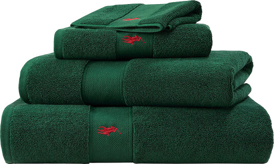 Ralph Lauren Home Poloplay Wash Towel - Green - 33X33CM