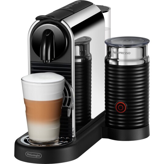 Nespresso CitiZ Platinum & Milk kaffemaskin metall Nespresso CitiZ Platinum & Milk kaffemaskin metall