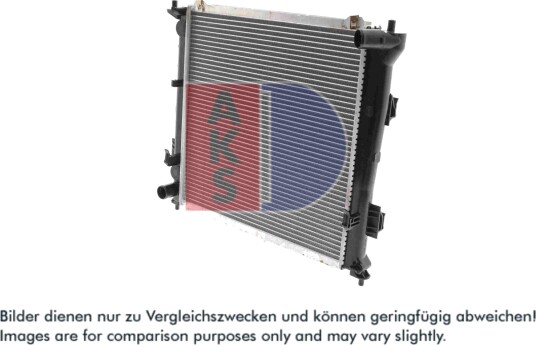 AKS DASIS 510072N Radiator motorkjøling