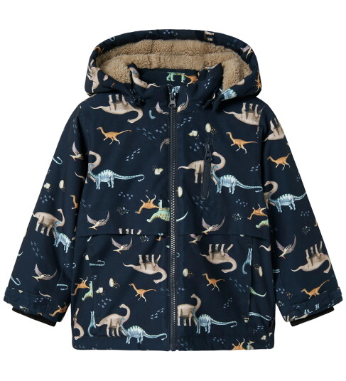Name It Dark Sapphire Nmmsnow05 Jacket Aop 1fo 116