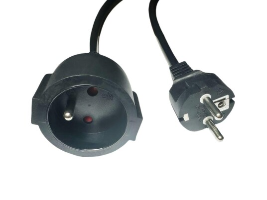 Microconnect Power Extension Cord EU To Microconnect Power Extension Cord EU To