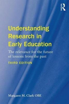 Understanding Research In Early Education Av Margaret M. (University Of Birmingham Uk) Clark