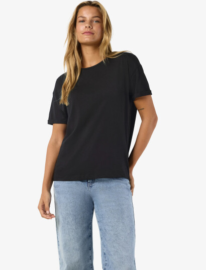 NOISY MAY Nmbrandy S/S Top Noos - Black - XL