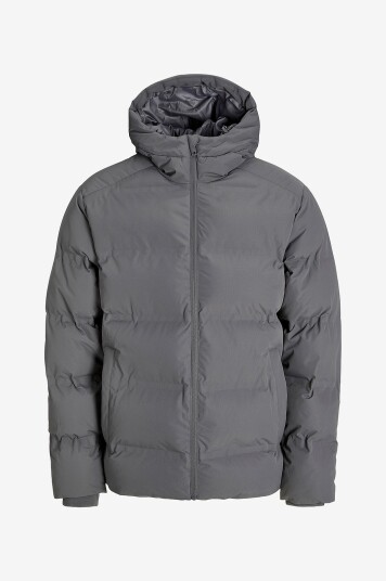 Jack & Jones Pufferjakke jjeSoho Puffer Hood SN Grå