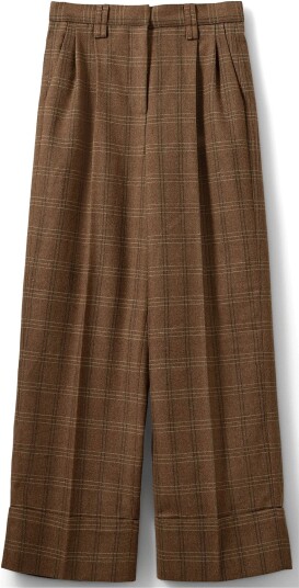 Sofie Schnoor Rosanasw Checked Trousers Brown 36