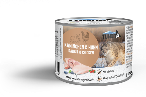 Tundra Kanin Og Kylling 6X200G Våtfôr Tundra Kanin Og Kylling 6X200G Våtfôr