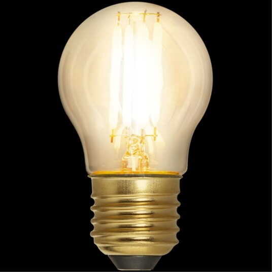 LED pære E27 G45 Myk glød