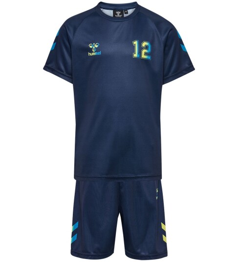 Hummel Treningssett hmlShimmer Dress Blues/Limeade Hummel 16 år 176 Treningssett Blå Hummel Treningssett hmlShimmer Dress Blues/Limeade Hummel 16 år 176 Treningssett Blå