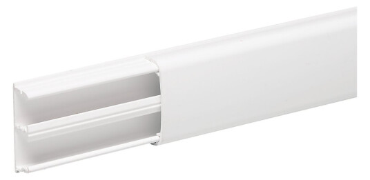 SCHNEIDER OPTILINE MINIKANAL RENHVITE PVC 2 ROM 12X30MM M/TAPE