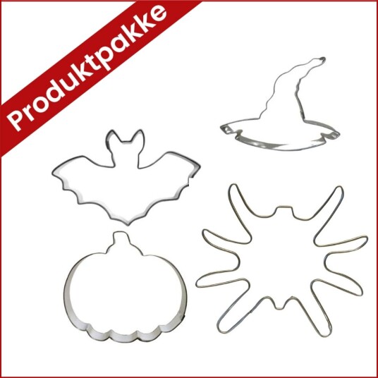 Produktpakke Pepperkakeformer Til Halloween Sett/8 Produktpakke Pepperkakeformer Til Halloween Sett/8
