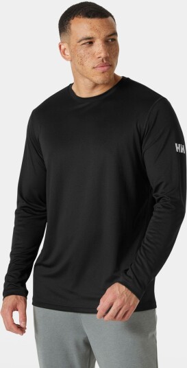 Helly Hansen HH Tech Crew Longsleeve 2.0 Herre Grå Xs Helly Hansen HH Tech Crew Longsleeve 2.0 Herre Grå Xs