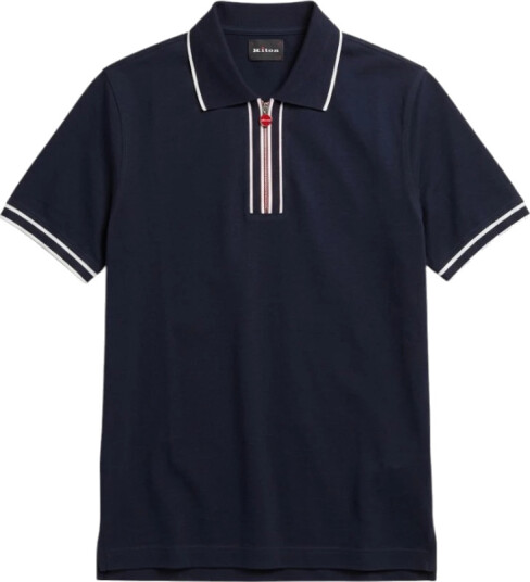 Kiton Herre Topper Blå 2XL,