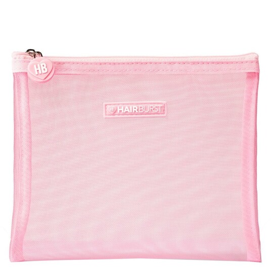Hairburst Mesh Wash Bag Pink Hairburst Mesh Wash Bag Pink