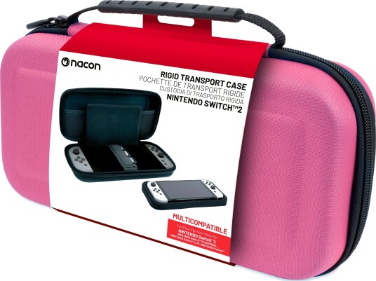 NACON Switch 2 Pouch Pink   Pink   ONE SIZE