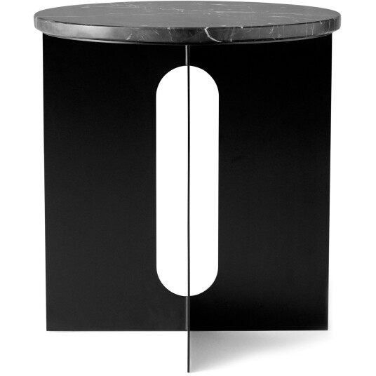 Audo Copenhagen Androgyne Sidebord Svart / Svart Marmor