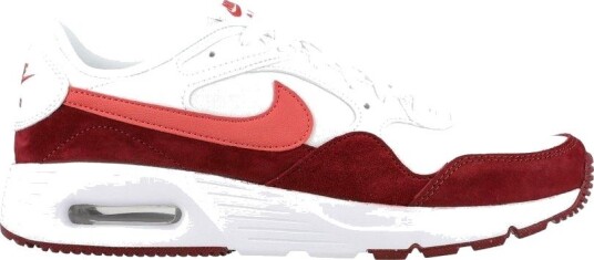 Nike Sneaker Air Max Sc   Hvit/team Red Kvinner størrelse 38½