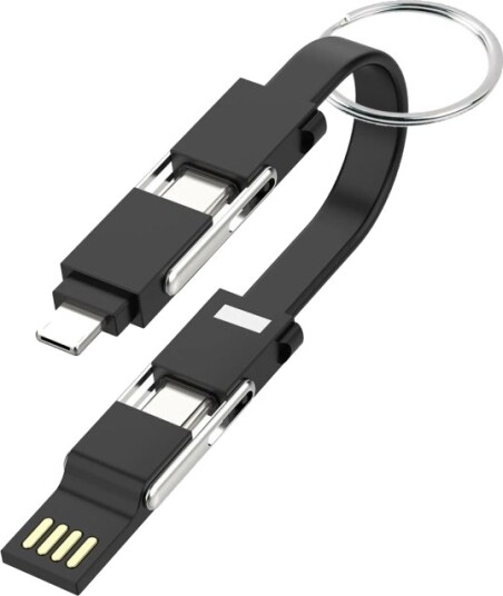 Sinox Usb A+Usb C-Usb C+Micro+Ios Sort