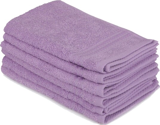 Hobby Håndkle 30x50 cm 6 pk Lyselilla
