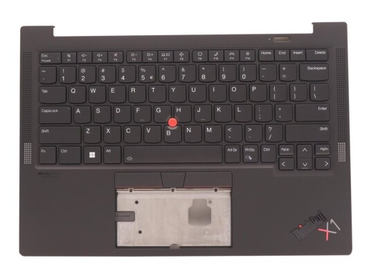 Sunrex - Erstatningstastatur For Bærbar Pc - Med Trackpoint, Ultranav - Bakbelysning - Qwerty - Engelsk - Europa - Fru - Med Toppdeksel - For Thinkpad X1 Carbon Gen 10 21Cb, 21Cc