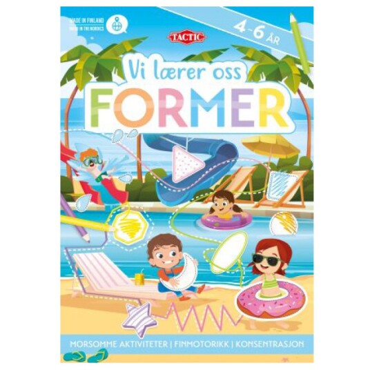 Tactic Aktivitetsbok Vi Lærer Oss: Former 4-6 år Tactic Aktivitetsbok Vi Lærer Oss: Former 4-6 år