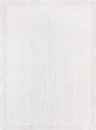 Ryetepper Ebba Natural Cotton Shaggy offwhite Størrelse: 240 x 340 cm