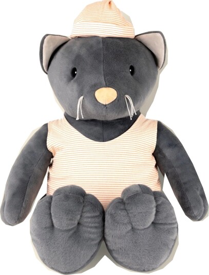 Egmont Toys Mini Friends Kosedyr Katten Malo XL 60 Cm