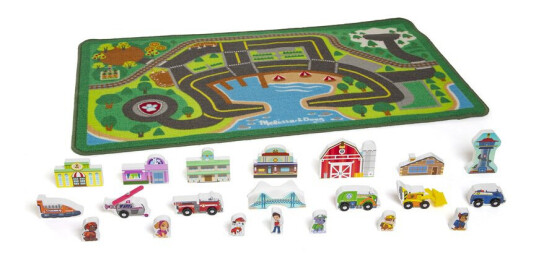 Melissa & Doug Paw Patrol Aktivitetsteppe: Adventure Bay Melissa & Doug Paw Patrol Aktivitetsteppe: Adventure Bay