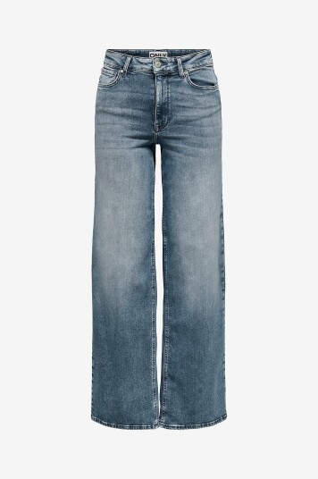 Only Jeans onlMadison Blush HW Wide Dnm Rea570 Blå Only Jeans onlMadison Blush HW Wide Dnm Rea570 Blå