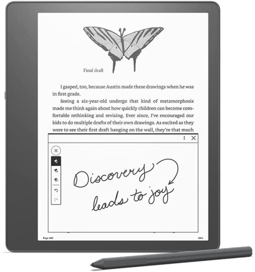 Amazon Kindle Scribe 10,2" 16GB Berøringsskjerm Lesebrett med Basic Pen Svart Amazon Kindle Scribe 10,2" 16GB Berøringsskjerm Lesebrett med Basic Pen Svart