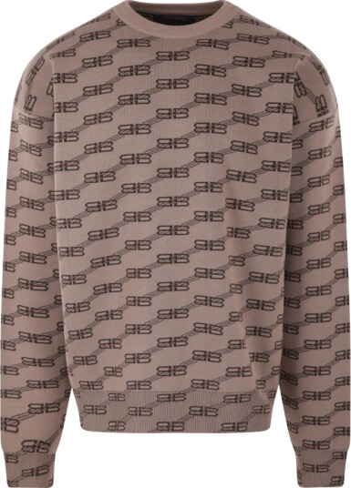 Balenciaga Herre Strikkevarer Brun XS,