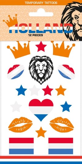 Holland Midlertidige Tatoveringer