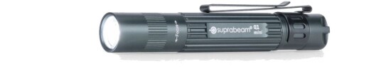 Suprabeam Lommelykt Q1mini (20Year) 120 Lm, 1Xaaa, 60 M, Hyperfokus, Ipx4, Klips + Nøkkelring