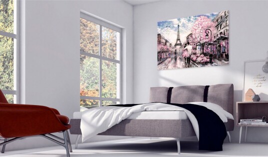 Tavle Pink Paris 120X80 Artgeist sp. z o. o.