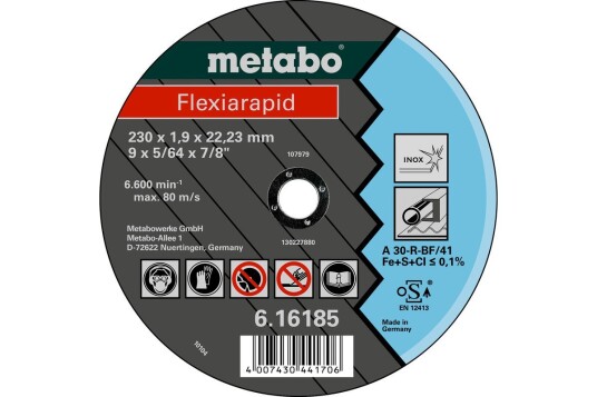 METABO 616186000 Mellomleggsskive vinkelsliper