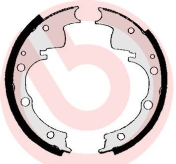 Bremsesko sett BREMBO S A6 502