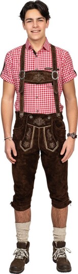 Haus Huberts V.O.F Lederhosen Deluxe brun, Str. 60 Haus Huberts V.O.F Lederhosen Deluxe brun, Str. 60