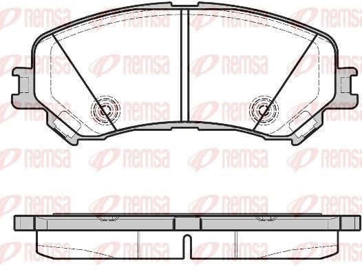 Bremseklosser REMSA 1318.20 Bremseklosser REMSA 1318.20