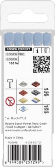 Bosch Multibor 6 Mm 2608902284 Samlet Lengde 100 Mm 10 Stk