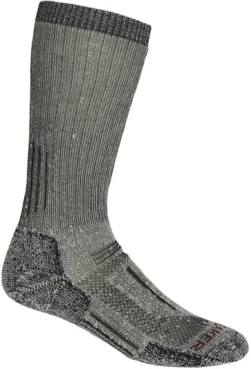 Icebreaker Men Mountaineer Mid Calf Ib/Jet Hthr/Espresso M ( 42-44 )